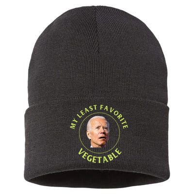 Funny Conservative Anti Biden Sustainable Knit Beanie