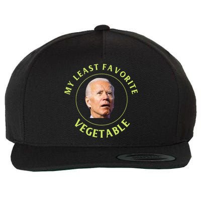 Funny Conservative Anti Biden Wool Snapback Cap