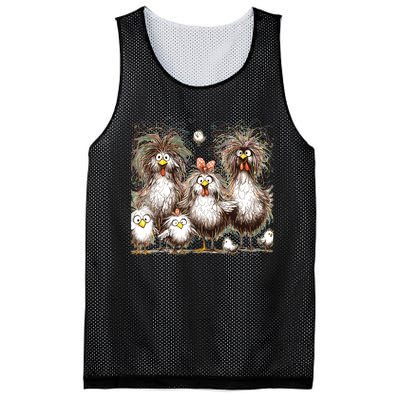 Funny Chicken Art Eagerlys Colorful Mesh Reversible Basketball Jersey Tank