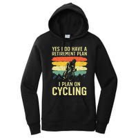 Funny Cycling Art For Men Women Bicyclist Bike Racing Biker Women's Pullover Hoodie