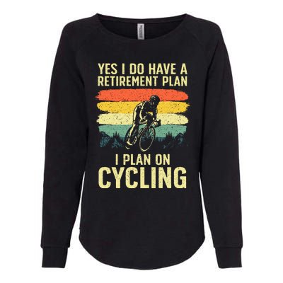 Funny Cycling Art For Men Women Bicyclist Bike Racing Biker Womens California Wash Sweatshirt