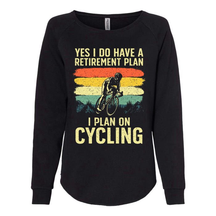 Funny Cycling Art For Men Women Bicyclist Bike Racing Biker Womens California Wash Sweatshirt