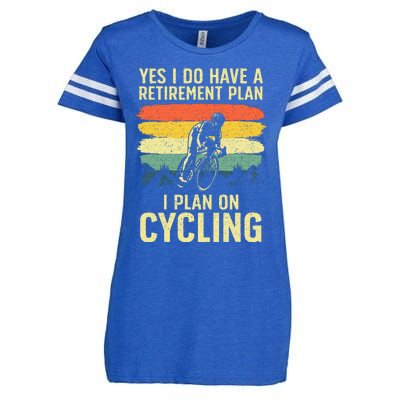 Funny Cycling Art For Men Women Bicyclist Bike Racing Biker Enza Ladies Jersey Football T-Shirt