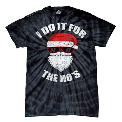 Funny Christmas Adult Naughty Dirty Pajama, Ho Pj,  Wo Tie-Dye T-Shirt