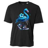 Flamingo Chucks And Pearls Comma La Kamala 2024 Cooling Performance Crew T-Shirt