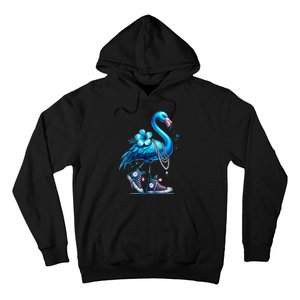 Flamingo Chucks And Pearls Comma La Kamala 2024 Hoodie