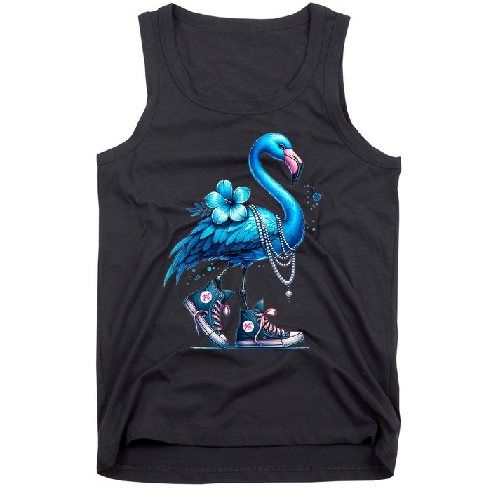 Flamingo Chucks And Pearls Comma La Kamala 2024 Tank Top