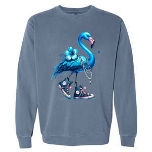 Flamingo Chucks And Pearls Comma La Kamala 2024 Garment-Dyed Sweatshirt