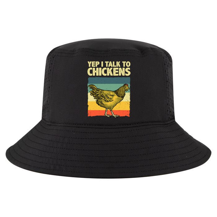 Funny Chicken Art Poultry Chicken Farmer Cool Comfort Performance Bucket Hat