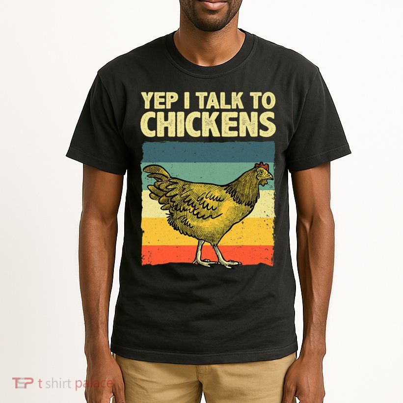 Funny Chicken Art Poultry Chicken Farmer Tall T-Shirt