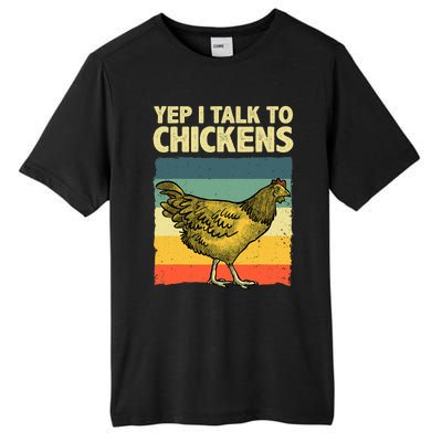 Funny Chicken Art Poultry Chicken Farmer Tall Fusion ChromaSoft Performance T-Shirt