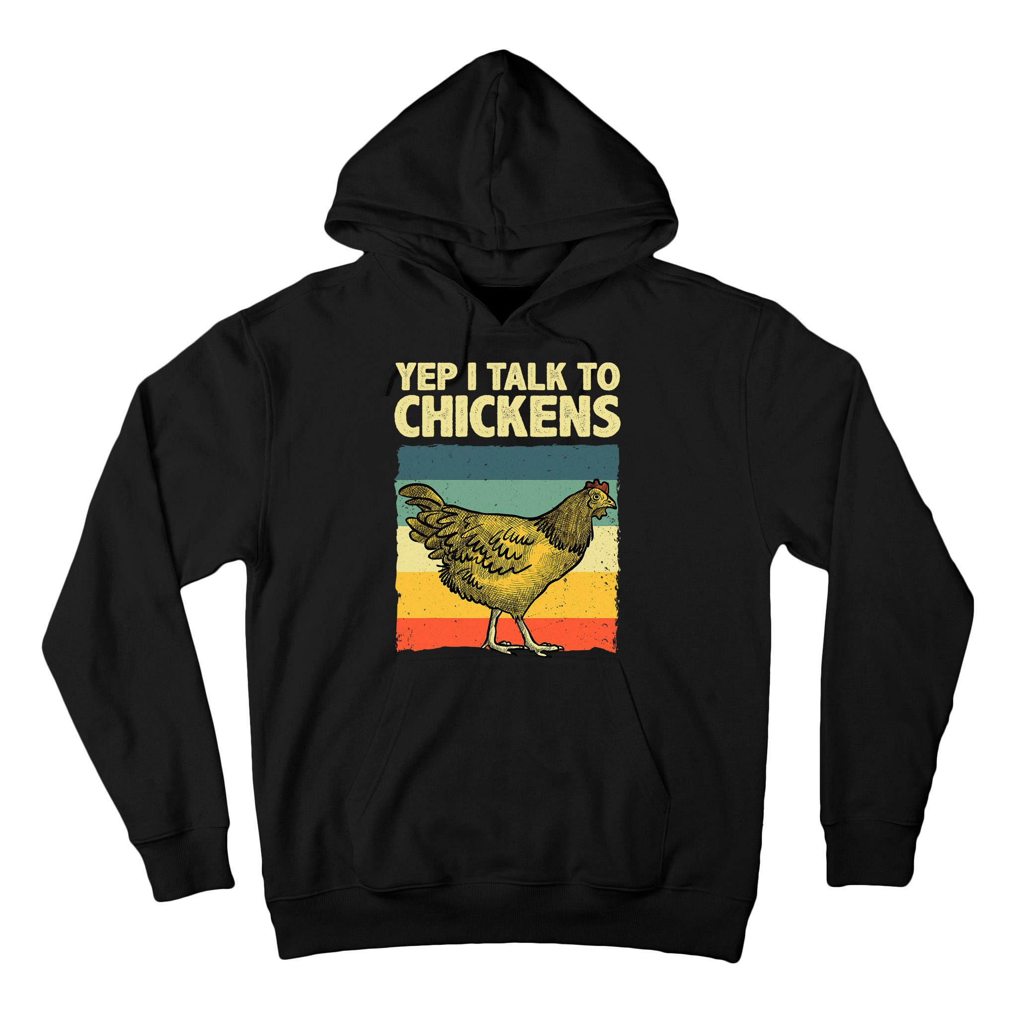 Funny Chicken Art Poultry Chicken Farmer Tall Hoodie
