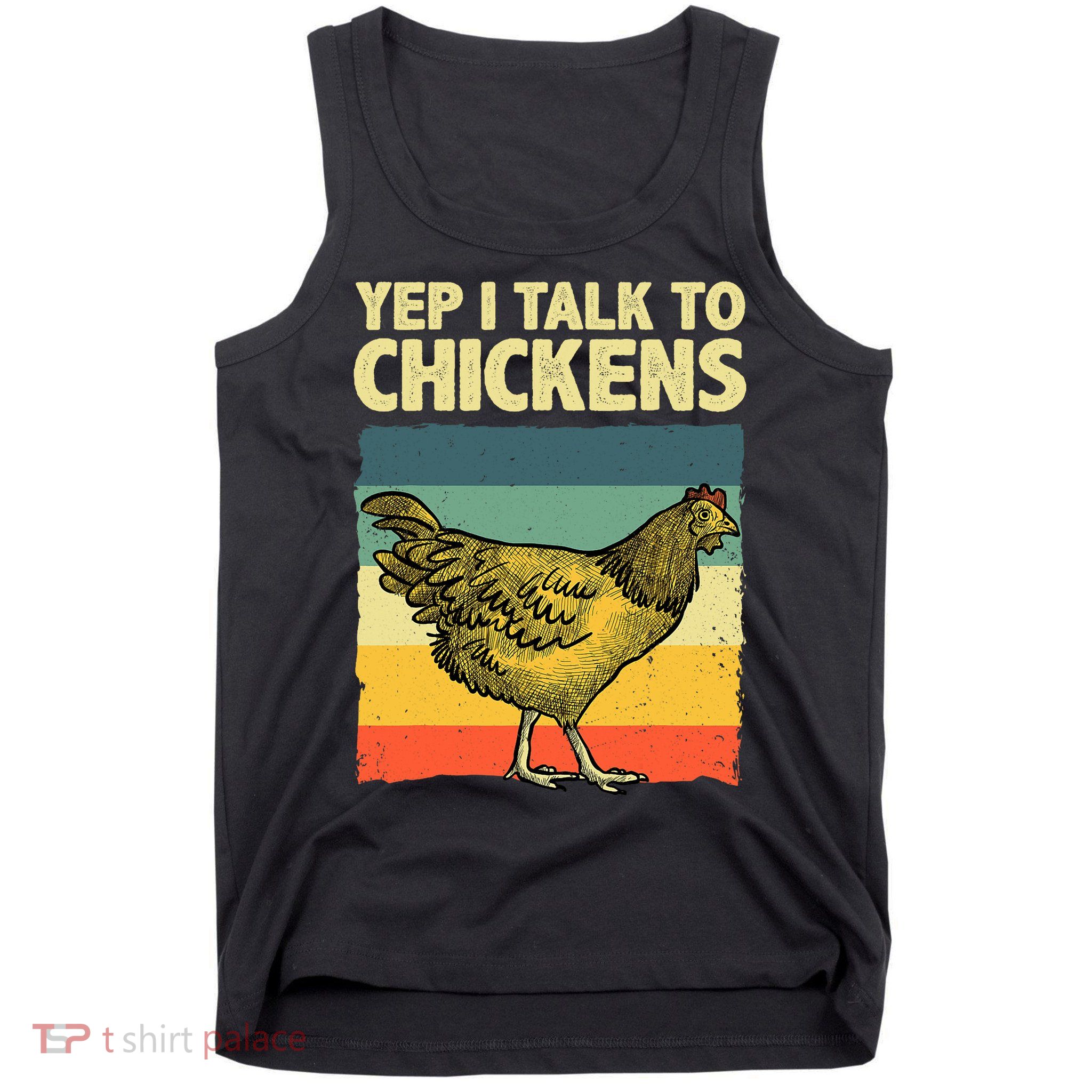 Funny Chicken Art Poultry Chicken Farmer Tank Top