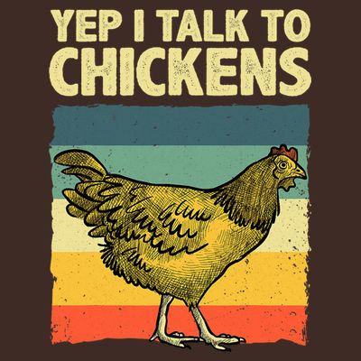 Funny Chicken Art Poultry Chicken Farmer T-Shirt