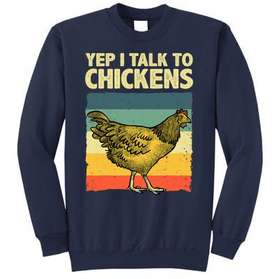 Funny Chicken Art Poultry Chicken Farmer Sweatshirt