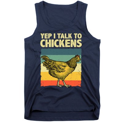 Funny Chicken Art Poultry Chicken Farmer Tank Top