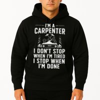 Funny Carpenter Art For Wo Carpenter Tool Carpentry Hoodie