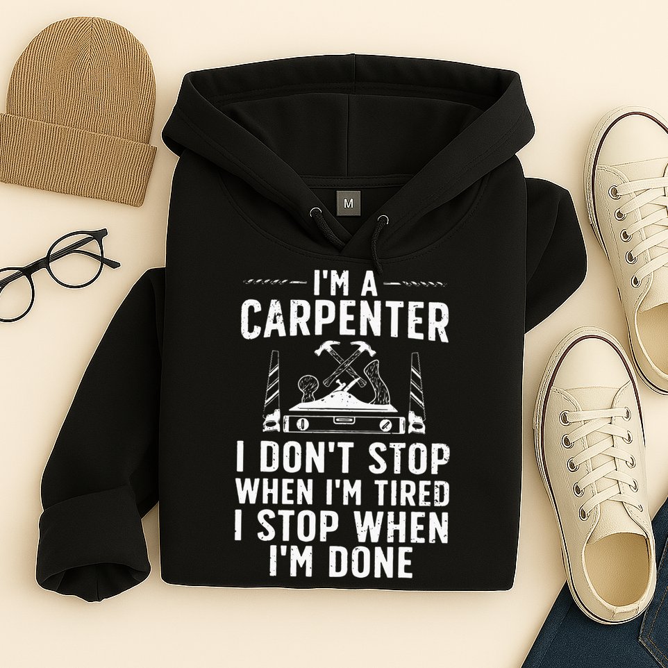 Funny Carpenter Art For Wo Carpenter Tool Carpentry Hoodie