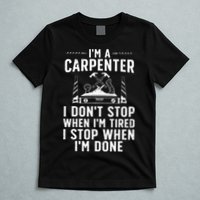 Funny Carpenter Art For Wo Carpenter Tool Carpentry T-Shirt