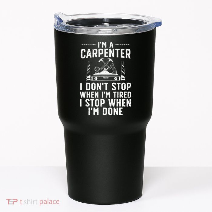 Funny Carpenter Art For Wo Carpenter Tool Carpentry Tumbler