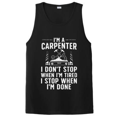 Funny Carpenter Art For Wo Carpenter Tool Carpentry PosiCharge Competitor Tank