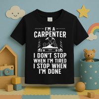 Funny Carpenter Art For Wo Carpenter Tool Carpentry Toddler T-Shirt
