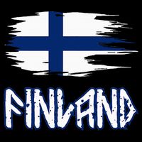 Finland Cool Ancient Nordic Style Flag 16 in Basic Backpack