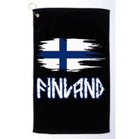 Finland Cool Ancient Nordic Style Flag Golf Towel