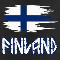 Finland Cool Ancient Nordic Style Flag Golf Towel