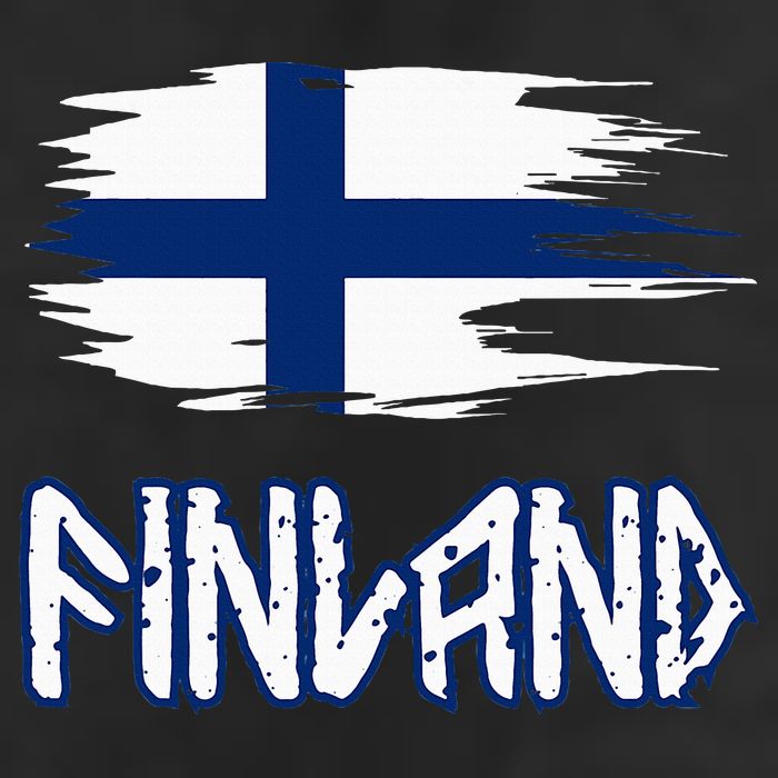 Finland Cool Ancient Nordic Style Flag Golf Towel