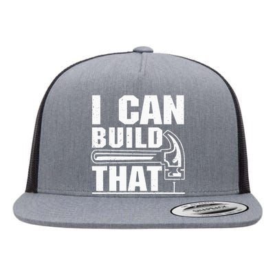 Funny Carpenter Art For Wo Carpentry Tools Woodworker Flat Bill Trucker Hat