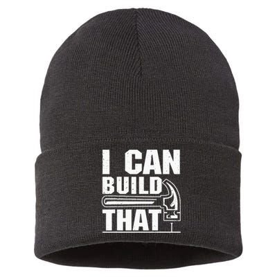 Funny Carpenter Art For Wo Carpentry Tools Woodworker Sustainable Knit Beanie