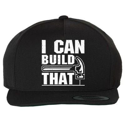 Funny Carpenter Art For Wo Carpentry Tools Woodworker Wool Snapback Cap