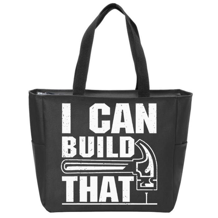 Funny Carpenter Art For Wo Carpentry Tools Woodworker Zip Tote Bag