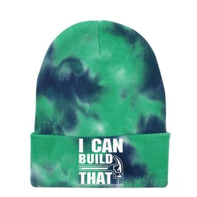 Funny Carpenter Art For Wo Carpentry Tools Woodworker Tie Dye 12in Knit Beanie