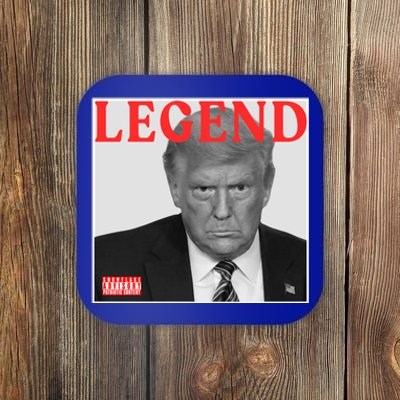 Funny Cd Album Cover Trump Legend Funny Gift Coaster