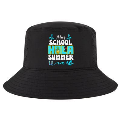 Funny Cute Adios School Hola Summer lovley Cool Comfort Performance Bucket Hat