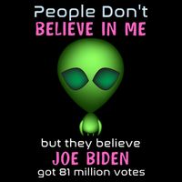 Funny Conservative Anti Biden Tooth Alien City Backpack