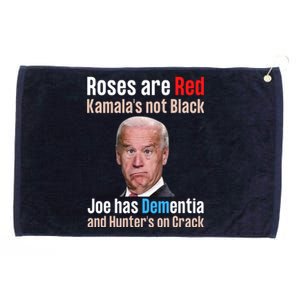 Funny Conservative Anti Biden Grommeted Golf Towel