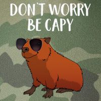 Funny Capybara Art For Cavy Rodent Lover Capybara Legacy Tie Dye Trucker Hat