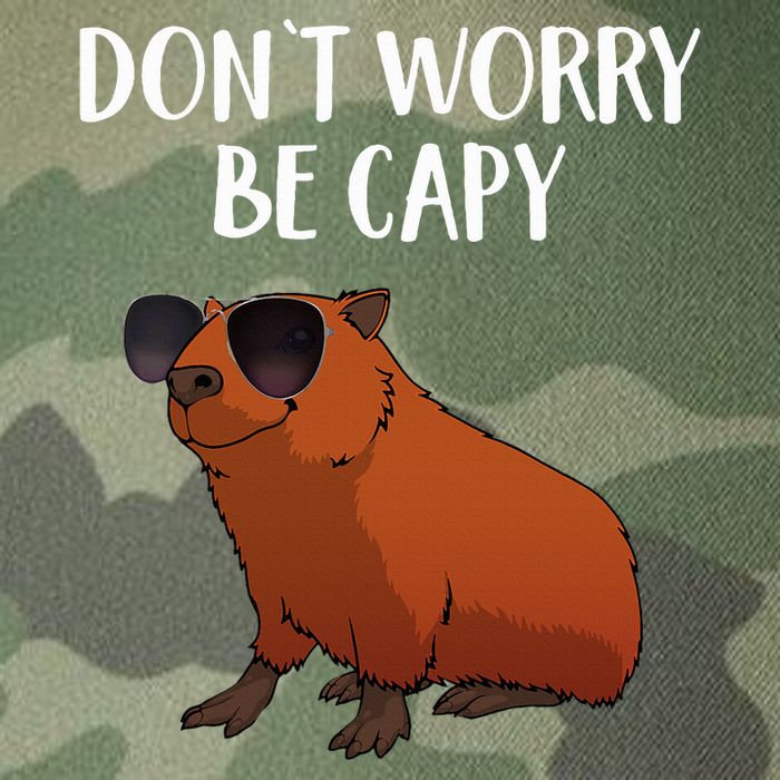 Funny Capybara Art For Cavy Rodent Lover Capybara Legacy Tie Dye Trucker Hat