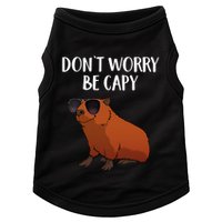 Funny Capybara Art For Cavy Rodent Lover Capybara Doggie Tank