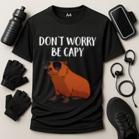 Funny Capybara Art For Cavy Rodent Lover Capybara Performance Shirt