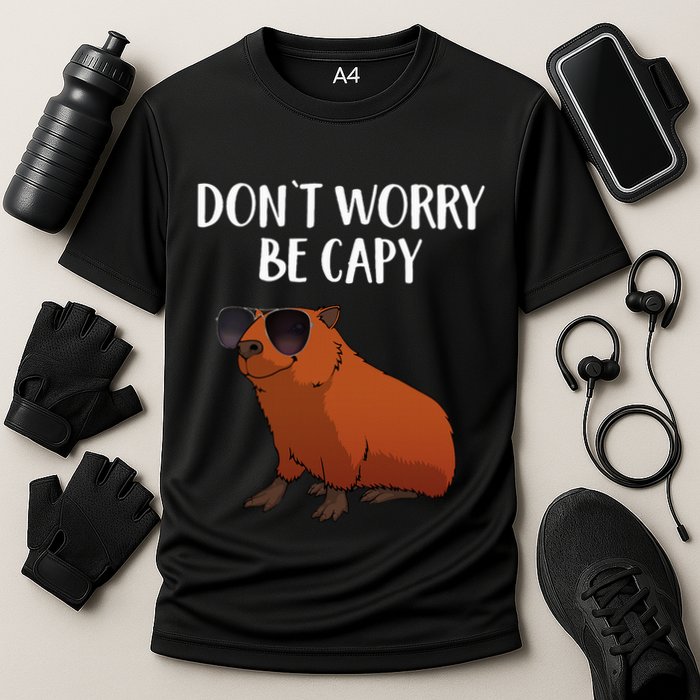 Funny Capybara Art For Cavy Rodent Lover Capybara Performance Shirt