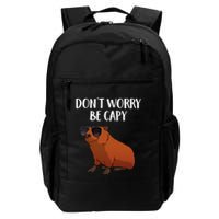 Funny Capybara Art For Cavy Rodent Lover Capybara Backpack