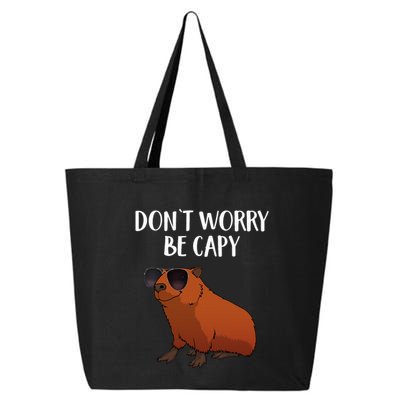 Funny Capybara Art For Cavy Rodent Lover Capybara 25L Jumbo Tote