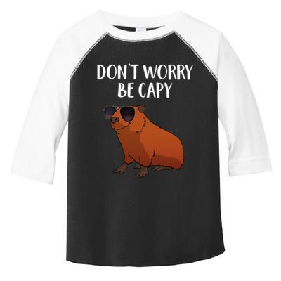Funny Capybara Art For Cavy Rodent Lover Capybara Toddler Fine Jersey T-Shirt