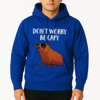 Funny Capybara Art For Cavy Rodent Lover Capybara Hoodie