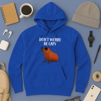 Funny Capybara Art For Cavy Rodent Lover Capybara Hoodie