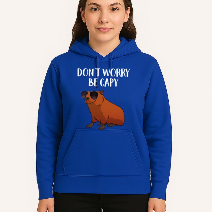 Funny Capybara Art For Cavy Rodent Lover Capybara Hoodie